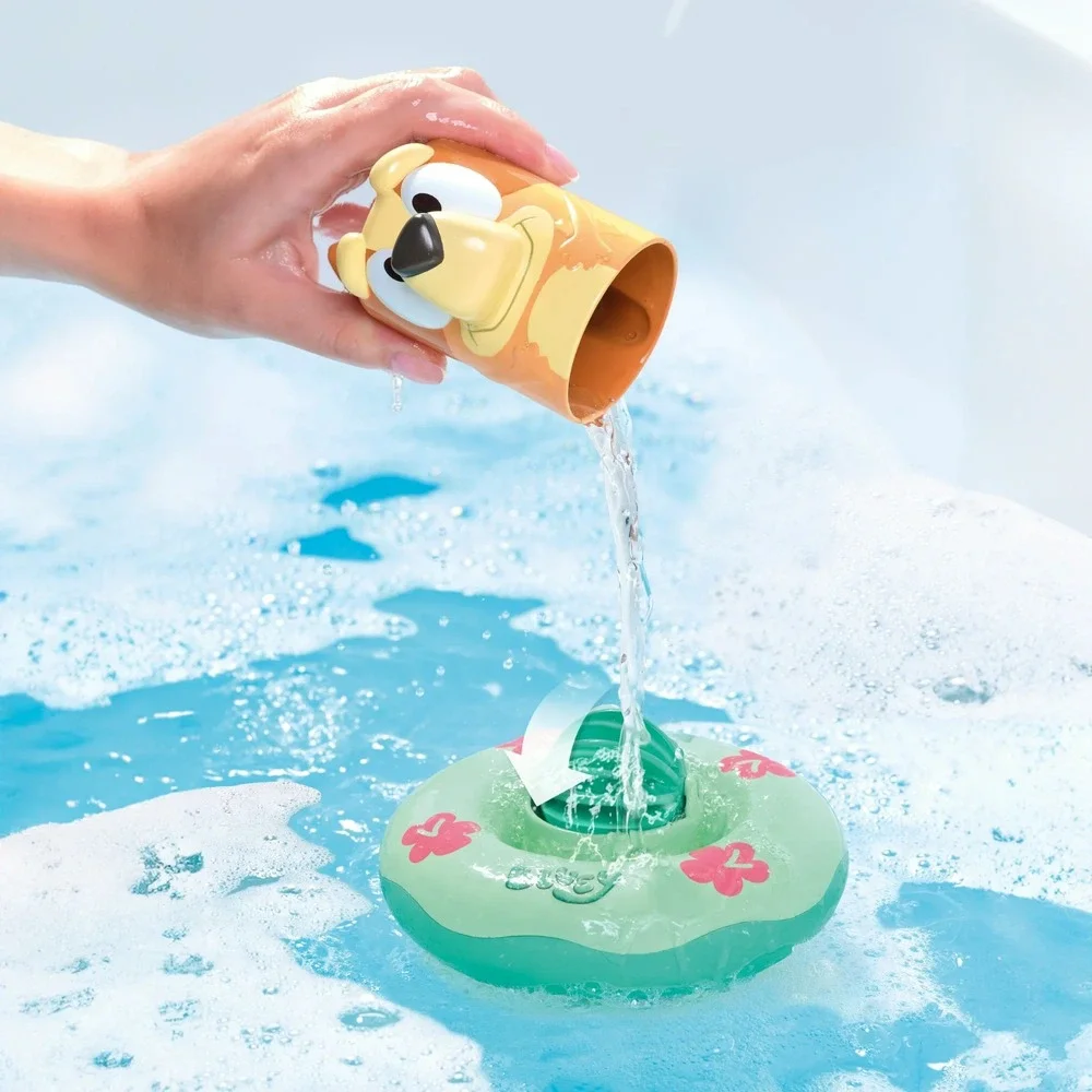 Lot of 2 Bluey Bath Toys‎ - Splash & Float Bingo & Bluey Bath Foam Puzzles NEW